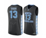 North Carolina Tar Heels #13 Kanler Coker Black College Basketball Jersey