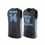 North Carolina Tar Heels #14 Brandon Robinson Black College Basketball Jersey