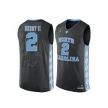 North Carolina Tar Heels #2 Joel Berry II Black College Basketball Jersey