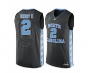 North Carolina Tar Heels #2 Joel Berry II Black College Basketball Jersey