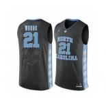 North Carolina Tar Heels #21 Seventh Woods Black College Basketball Jersey