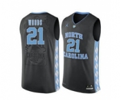 North Carolina Tar Heels #21 Seventh Woods Black College Basketball Jersey