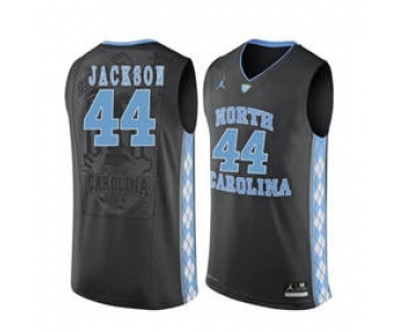 North Carolina Tar Heels #44 Justin Jackson Black College Basketball Jersey