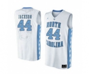 North Carolina Tar Heels #44 Justin Jackson White College Basketball Jersey