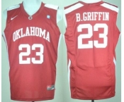 Oklahoma Sooners 23# Blake Griffin Red College Basketball Jersey