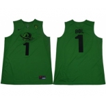 Oregon Ducks #1 Bol Bol Apple Green Limited Stitched College Basketball Jersey