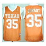 Texas Longhorns Kevin Durant #35 Burnt Orange College Basketball Jersey