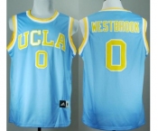 UCLA Bruins #0 Russell Westbrook Blue College Basketball Jersey