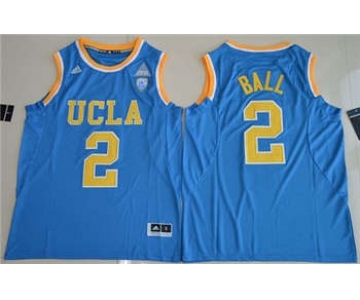 UCLA Bruins #2 Lonzo Ball Blue Basketball Stitched NCAA Jersey