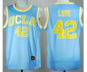 UCLA Bruins #42 Kevin Love Blue College Basketball Jersey