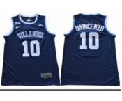 Villanova Wildcats #10 Donte DiVincenzo Navy Blue Stitched NCAA Basketball Jersey