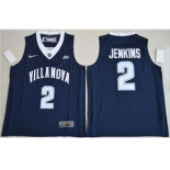 Villanova Wildcats #2 Kris Jenkins Navy Blue Basketball Stitched NCAA Jersey