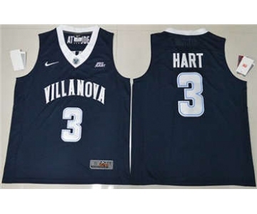 Villanova Wildcats #3 Josh Hart Navy Blue Basketball Stitched NCAA Jersey