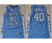 orth Carolina Tar Heels Harrison Barnes #40 Light Blue College Basketball Jersey