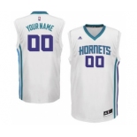 Mens Charlotte Hornets White Custom Basketball Basketball Jersey