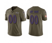 Women  Baltimore Ravens Customized Jersey