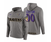 Men Baltimore Ravens Customized Hoodie 007