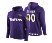 Men Baltimore Ravens Customized Hoodie 008