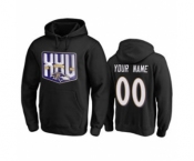 Men's Baltimore Ravens Custom Black Team 25th Season Pullover Hoodie