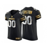 Men's Dallas Cowboys Custom Black Edition Vapor Untouchable Elite Football Jersey