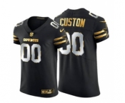 Men's Dallas Cowboys Custom Black Edition Vapor Untouchable Elite Football Jersey