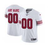 Men's San Francisco 49ers ACTIVE PLAYER Custom White Limited Stitched Football Jersey