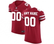 Men's San Francisco 49ers Customized Red Team Color Vapor Untouchable Custom Elite Football Jersey