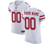 Men's San Francisco 49ers Customized White Vapor Untouchable Custom Elite Football Jersey