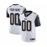 Men's Los Angeles Rams Customized White Vapor Untouchable Custom Limited Football Jersey