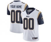 Men's Los Angeles Rams Customized White Vapor Untouchable Custom Limited Football Jersey