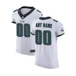 Men's Philadelphia Eagles Customized White Vapor Untouchable Custom Elite Football Jersey