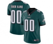 Youth Philadelphia Eagles Customized Midnight Green Team Color Custom Football Jersey