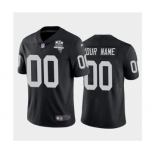 Men's Las Vegas Raiders Black ACTIVE PLAYER Custom 2020 Inaugural Season Vapor Limited Stitched Football Jersey