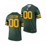 Men's Green Bay Packers ACTIVE PLAYER Custom 2021 Green Legend Stitched Football Jersey