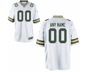 Nike Men's Green Bay Packers Customized White Game Jersey