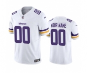 Men's Minnesota Vikings Active Player Custom White 2023 F.U.S.E. Vapor Untouchable Stitched Jersey