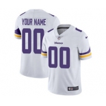 Men's Minnesota Vikings Customized White Vapor Untouchable Custom Limited Football Jersey