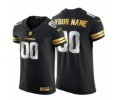 Men's Minnesota Vikings Custom Black Edition Vapor Untouchable Elite Football Jersey