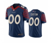 Men's Patriots Customized Vapor Limited City Edition Navy Jersey