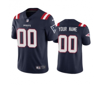 Youth Patriots Custom Navy 2020 Football Stitched Vapor Limited Jersey