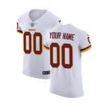 Men's Washington Redskins Customized White Vapor Untouchable Custom Elite Football Jersey