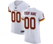 Men's Washington Redskins Customized White Vapor Untouchable Custom Elite Football Jersey