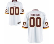 Nike Men's Washington Redskins Customized Game White Jersey