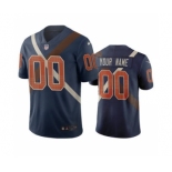 Men's Bengals Customized Vapor Limited City Edition Navy Jersey