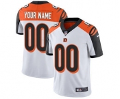 Men's Cincinnati Bengals Customized White Vapor Untouchable Custom Limited Football Jersey