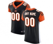 Men's Cincinnati Bengals Customized Black Team Color Vapor Untouchable Custom Elite Football Jersey