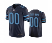 Men's Bears Customized Vapor Limited City Edition Navy Jersey