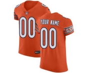 Men's Chicago Bears Customized Orange Alternate Vapor Untouchable Custom Elite Football Jersey