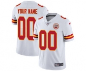 Youth Kansas City Chiefs Customized White Custom Football Jersey