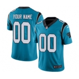 Men's Carolina Panthers Customized Blue Alternate Vapor Untouchable Custom Limited Football Jersey